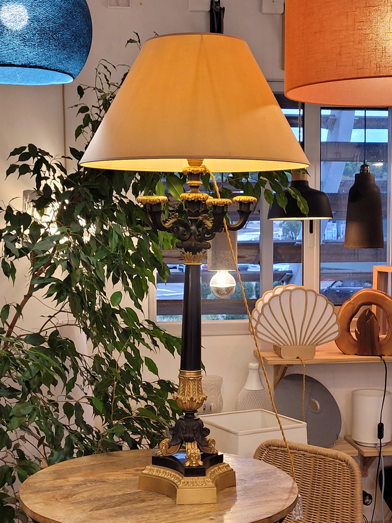 chandelier électrification